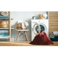 thumbnail image 2 of Ahgly Company Tapis d'Intérieur Lavables en Machine, Rectangle Rouge Transitionnel, 5' x 7', 2 of 7