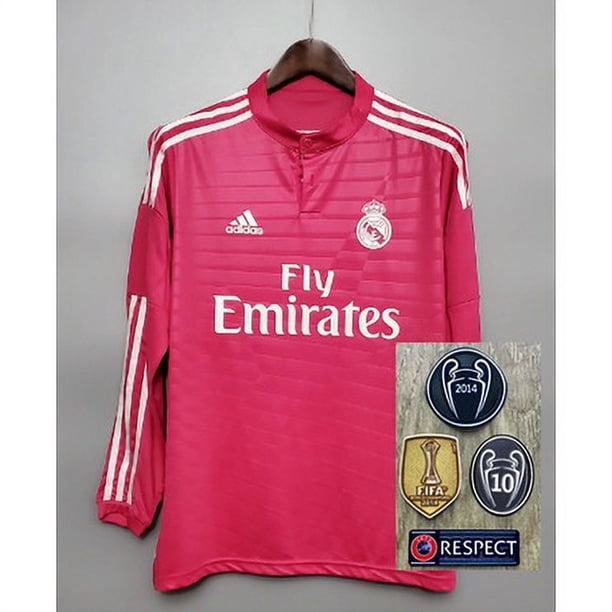 2014 2015 Camiseta De Visitante Real Madrid Retro Jersey Fútbol 14/15 BALE 11 RONALDO 7 MODRIC 19