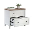 thumbnail image 5 of Home Square Set of 2 Cottage Road Engineered Wood Lateral File Cabinet in White, 5 of 11