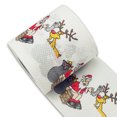 thumbnail image 5 of 1 roll Santa Claus Merry Christmas Toilet Paper Table Living Room Bathroom Tissue, 5 of 5