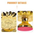 thumbnail image 5 of Temple Fruit Bowl Alloy Offering Plate with Storage Function in Gold, 5 of 5