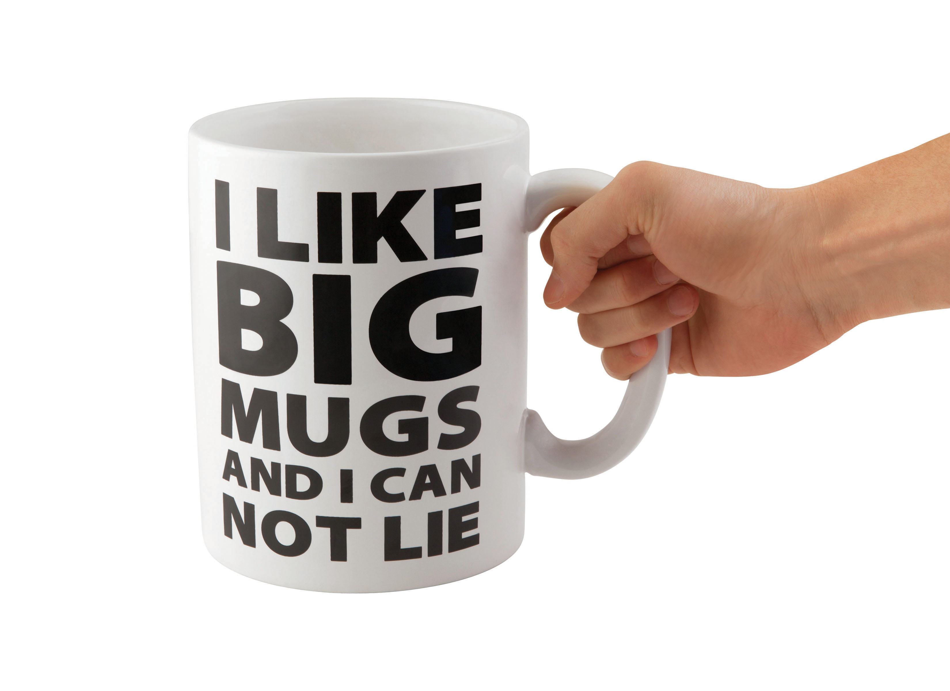 I’m Awesome Gigantic Mug Perfect for Gag Gift for Coffee Lovers BigMouth Inc Hilariously Huge 64 oz Ceramic Coffee Cup