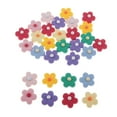 thumbnail image 3 of yuksok 2x30pcs Colorful Resin Flatback Embellishments for Craft Making Flower Shape 2 Pcs, 3 of 8