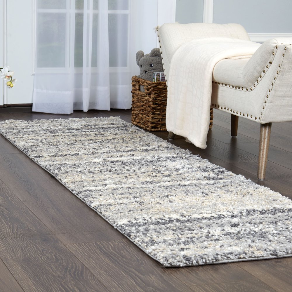 Home Dynamix Boulder Stone Area Rug, Gray, 2'2"x7'3"