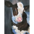 thumbnail image 2 of Parker, Jennifer Paxton 19x24 White Modern Wood Framed Museum Art Print Titled - Bessie Blue Eyes I, 2 of 4