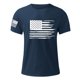 thumbnail image 3 of Tops para hombre, blusas y camisas de manga corta con cuello redondo para hombre, jersey informal con cuello redondo estampado para hombre, pantalones cortos deportivos para fitness, blusa para hombre, 3 of 4
