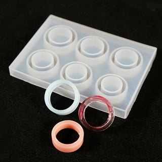 Silicone Ring Mold for Resin Jewelry Cliff Style Ring Mold Resin Silicone  Mould Handmade DIY Craft Epoxy Resin Molds Tool 