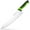 Green, variant on Humbee 12-Inch Chef Knife Razor-Sharp Blade Kitchen Knife with Comfortable Grip Handle, Green DT-10 Series