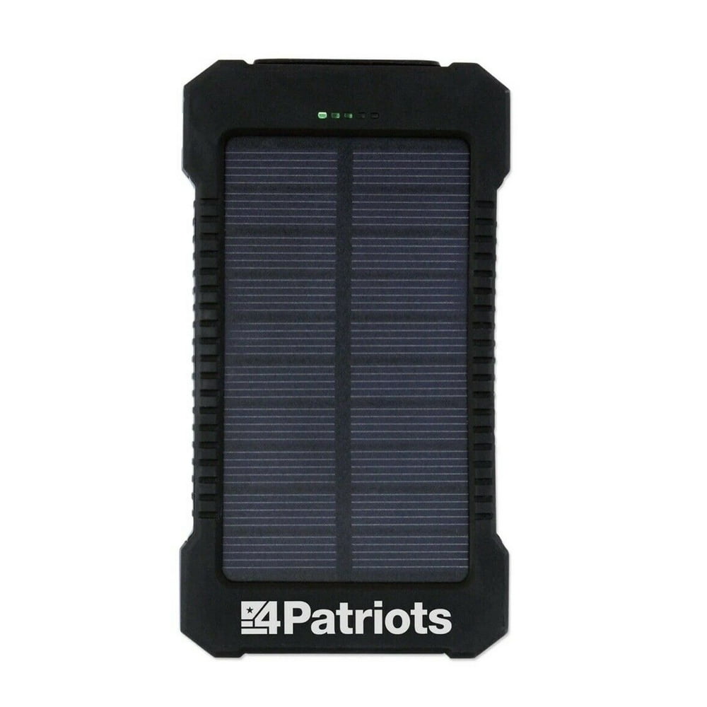 4PATRIOTS: Patriot Power Cell USB Solar Charger - Portable Battery ...