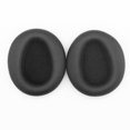 thumbnail image 2 of Almohadillas para los oídos Methold Cojines ovalados de cuero Negro, 2 of 6