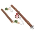 thumbnail image 4 of 1 conjunto de suspensivos de toyo de loro swing de pájaros para pájaros para masticar accesorio de pájaros swing swing, 4 of 4