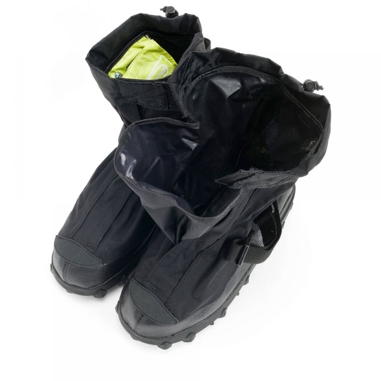 NEOS Voyager Glacier Trek Cleats Overshoes Black Waterproof  display picture 3