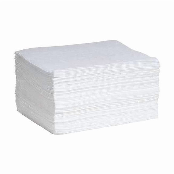 Spilltech Absorbent Pad,Oil-Based Liquids,PK100 WP100M
