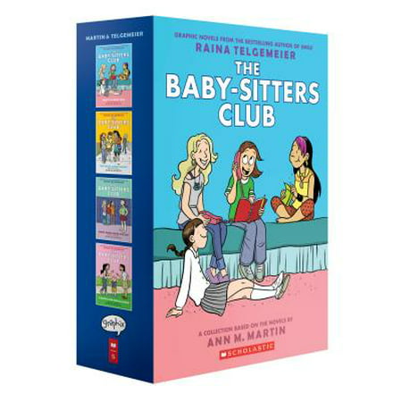 The Baby-Sitters Club Graphix #1-4 Box Set: Full-Color (Best Of The Month Clubs)