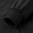 thumbnail image 5 of Danhjin Men's Casual Jackets Zip up Long Sleeve Stand Collar Fall Winter Outerwear Solid Color Comfy Fashion Coats, 5 of 10