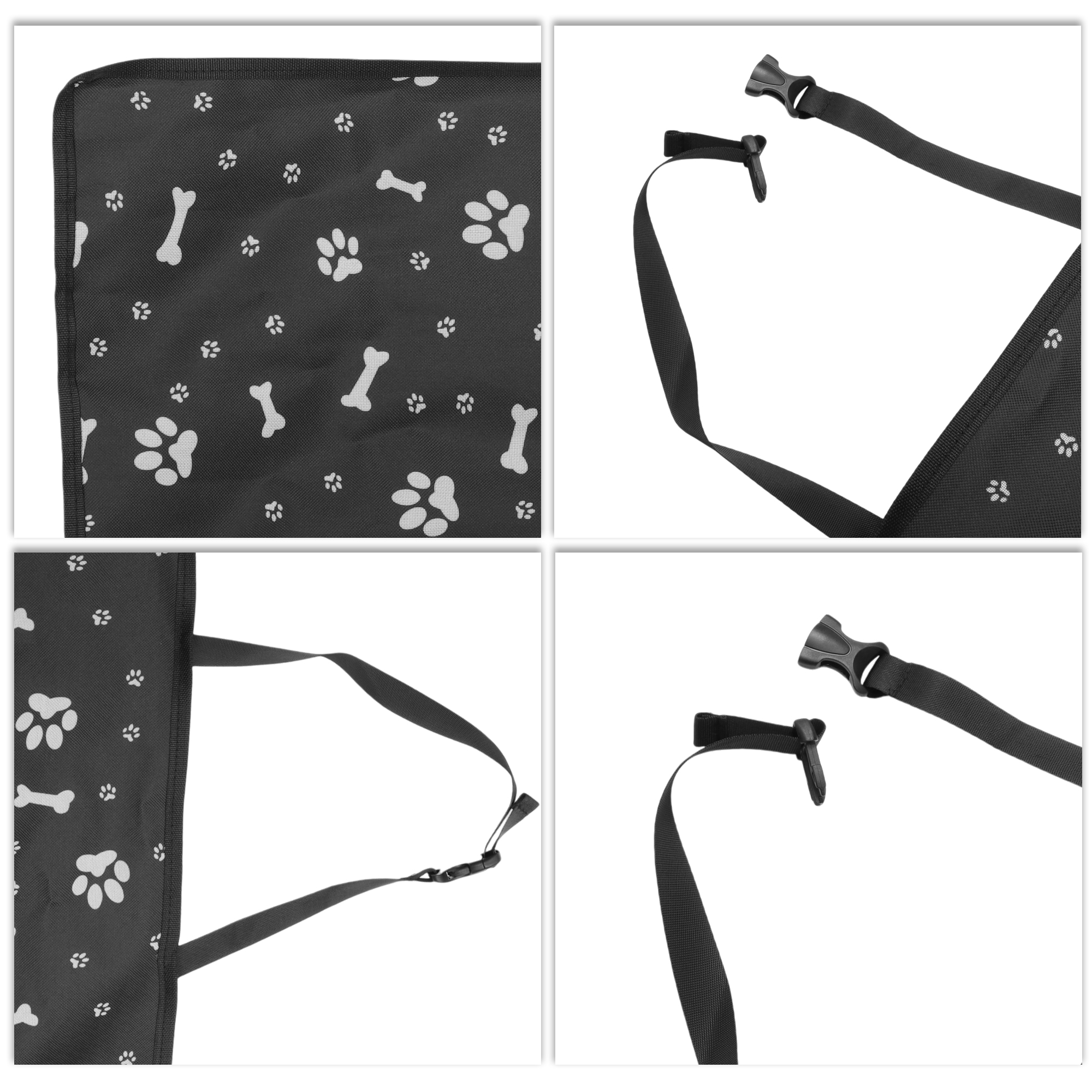 Unique Bargains Universal Waterproof Car Seat Cover Black