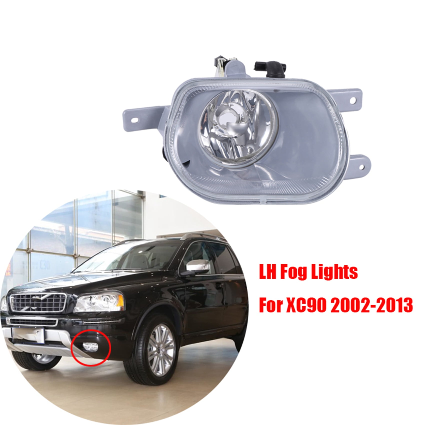 Car Fog Light Right Side Headlight Driving Lamp Fog Lights Foglights for  XC90 2002-2013 31111183