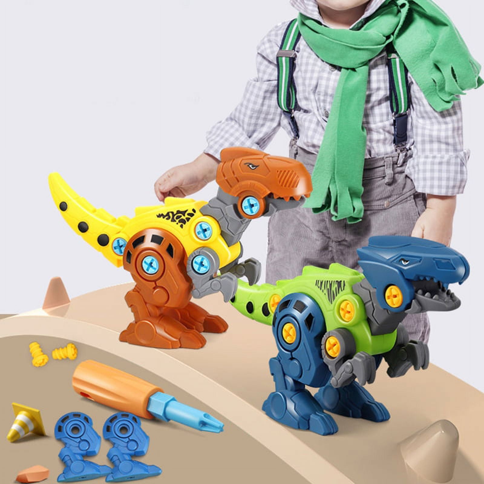 Bagged Assembled Dinosaur Dismantling Dinosaur Game Suitable For