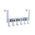 thumbnail image 4 of WHAMVOX 1Set Over Door Hook Hanger 14.2X3.1X0.7Inch Metal for Kids Rooms and Small Spaces, 4 of 8
