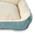 thumbnail image 3 of Vibrant Life Large Luxe Cuddler Dog Bed, Blue, 27" x 36", 3 of 6