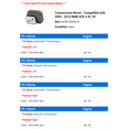 thumbnail image 2 of Transmission Mount - Compatible with 2006 - 2010 BMW 650i 4.8L V8 2007 2008 2009, 2 of 2