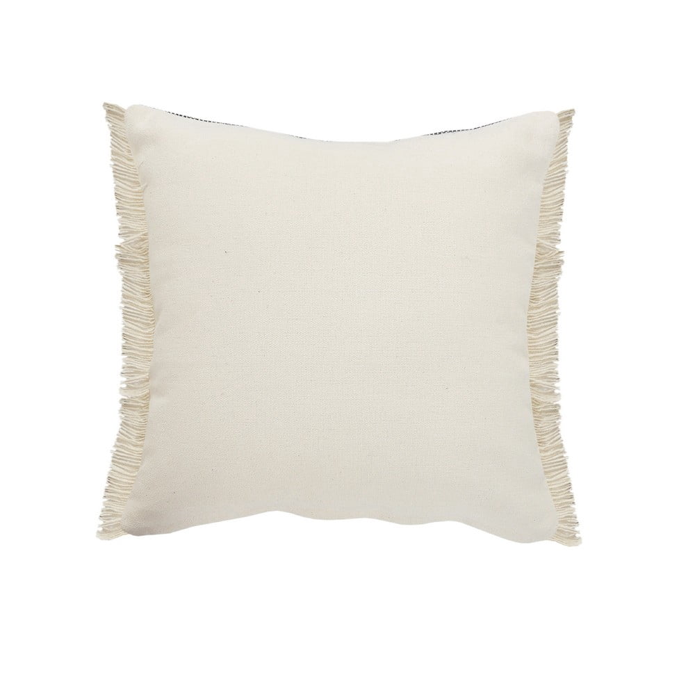 Ox Bay Daniel 24" x 24" Denim/Tan Striped Adult Decorative Throw Pillow Cover