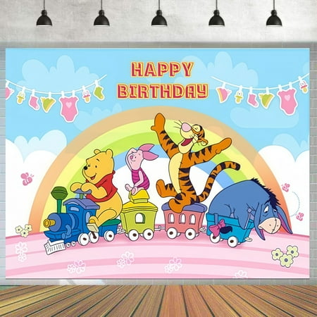 Winnie the Pooh Theme Party Banner 71*43 inches