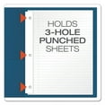 thumbnail image 4 of Twin-Pocket Folders With 3 Fasteners, 0.5" Capacity, 11 X 8.5, Blue, 25/box | Bundle of 5 Boxes, 4 of 7