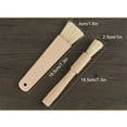 thumbnail image 4 of facefd Restaurant Portable Barbecue Huile Brosse Haute Température Résistant Pain Biscuit Cuisson Brosses Accessoires de Cuisine Rond, 4 of 8
