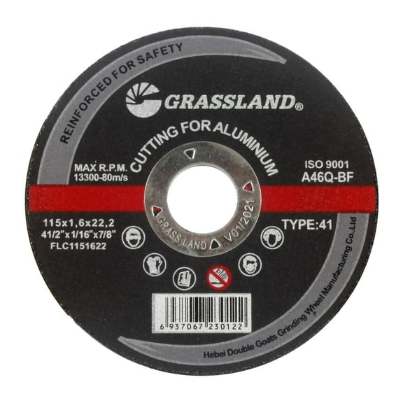 Cutting Disc, Aluminum Freehand Cut-off wheel - 4-1/2" x 1/16" x 7/8" - T41 - (10 PACK)