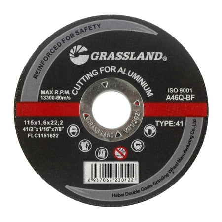 

Cutting Disc Aluminum Freehand Cut-off wheel - 4-1/2 x 1/16 x 7/8 - T41 - (100 PACK)