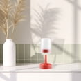 thumbnail image 2 of Unique Bargains Soporte para cepillos de dientes ajustable con tapa para baño Soporte para cepillos de dientes eléctrico Rojo 10.63", 2 of 6