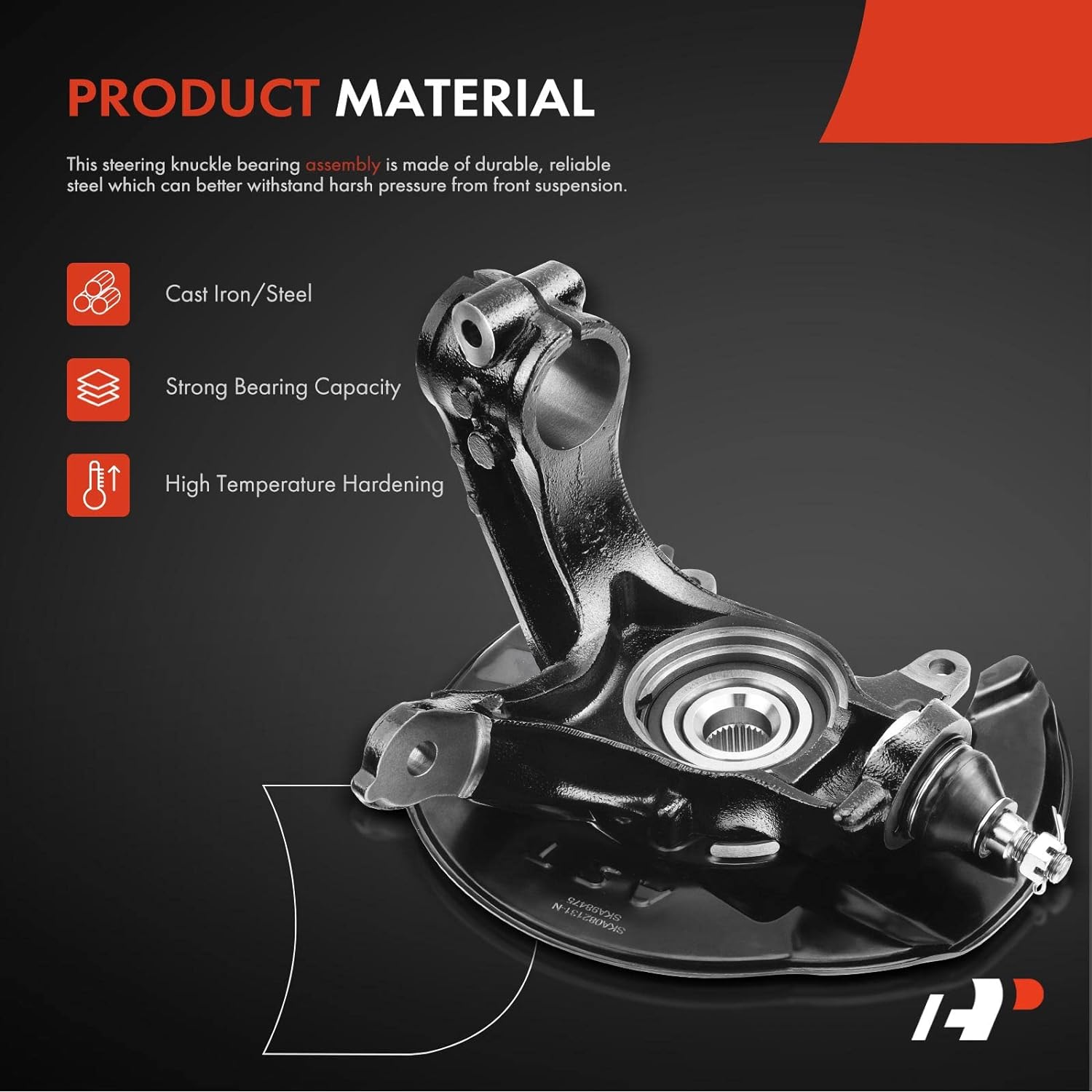 A-Premium Front Steering Knuckle & Wheel Bearing Hub Assembly ...