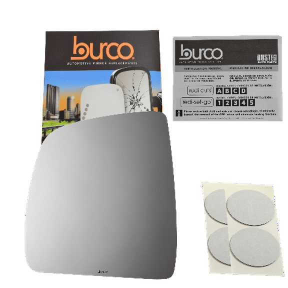 Fits 15-21 Ram Promaster City Left Upper Mirror Glass Lens w/Adhesive