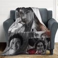 thumbnail image 4 of Handsome #1 Ian Somerhalder Blanket Ultra Soft Flannel Fleece Blanket Stylish Bedroom Living Room Sofa Warm Blanket All Season Use 40"*50" （100 * 130cm）, 4 of 6
