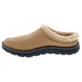 thumbnail image 4 of Drew Palmer Men Clog Shoe In Camel Microsuede, 4 of 5