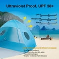 thumbnail image 5 of iCorer Extra Large Pop Up 3-Person Beach Tent, Light Blue, 5 of 7