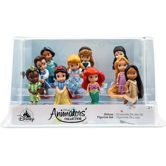 World of Toys Deluxe Disney Princess Figure Doll Playsets, PVC, 10