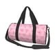 thumbnail image 1 of Fotbe Pink Bows Bolsa Deportiva de Lona Plegable con Estampado, Bolsa de Gimnasio con Bolsillo Seco/Húmedo, Bolsa de Viaje Ultraligera de Gran Capacidad, 1 of 6