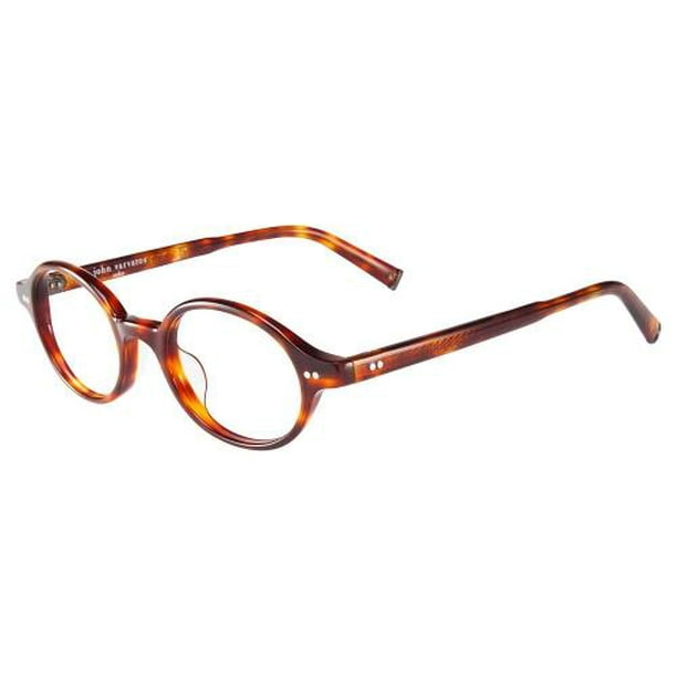 John Varvatos - JOHN VARVATOS Eyeglasses V206 UF Havana Tortoise 46MM ...