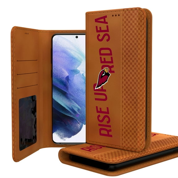 Keyscaper Brown Arizona Cardinals Galaxy Folio Case