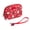 Red, variant on Impressions Vanity Hello Kitty Gingham Arch Makeup Bag with Removable Wristlet Strap (Pink)