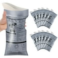 thumbnail image 6 of Disposable Emergency Urinal Bag, 8 Pack Portable Camping Pee Bags, Travel Pee Bags, Traffic Jam Emergency Portable Urine Bag, Vomit Bags, for Men Women Kids Patient, 6 of 7