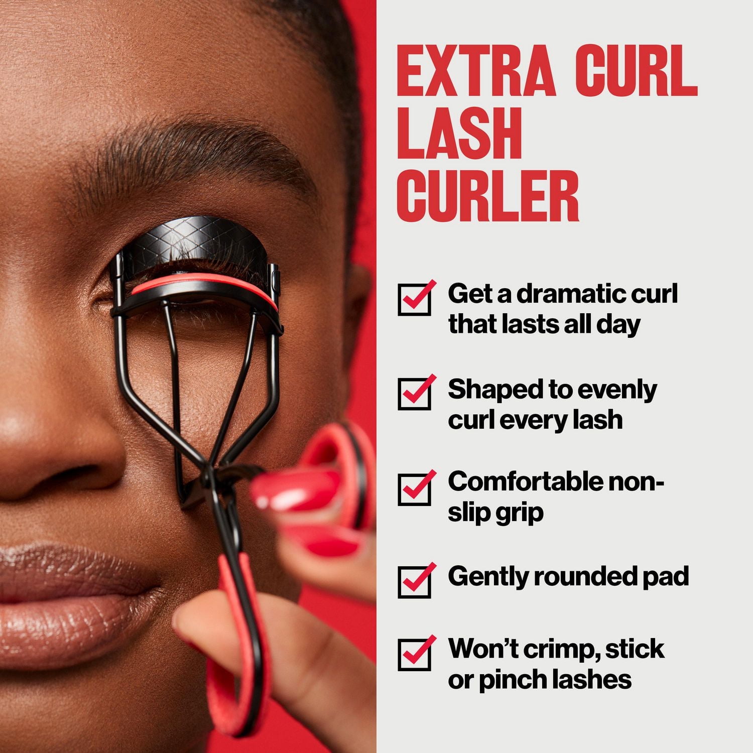 Revlon® Extra Curl Eyelash Curler, All Day Dramatic Curl, 1 Count