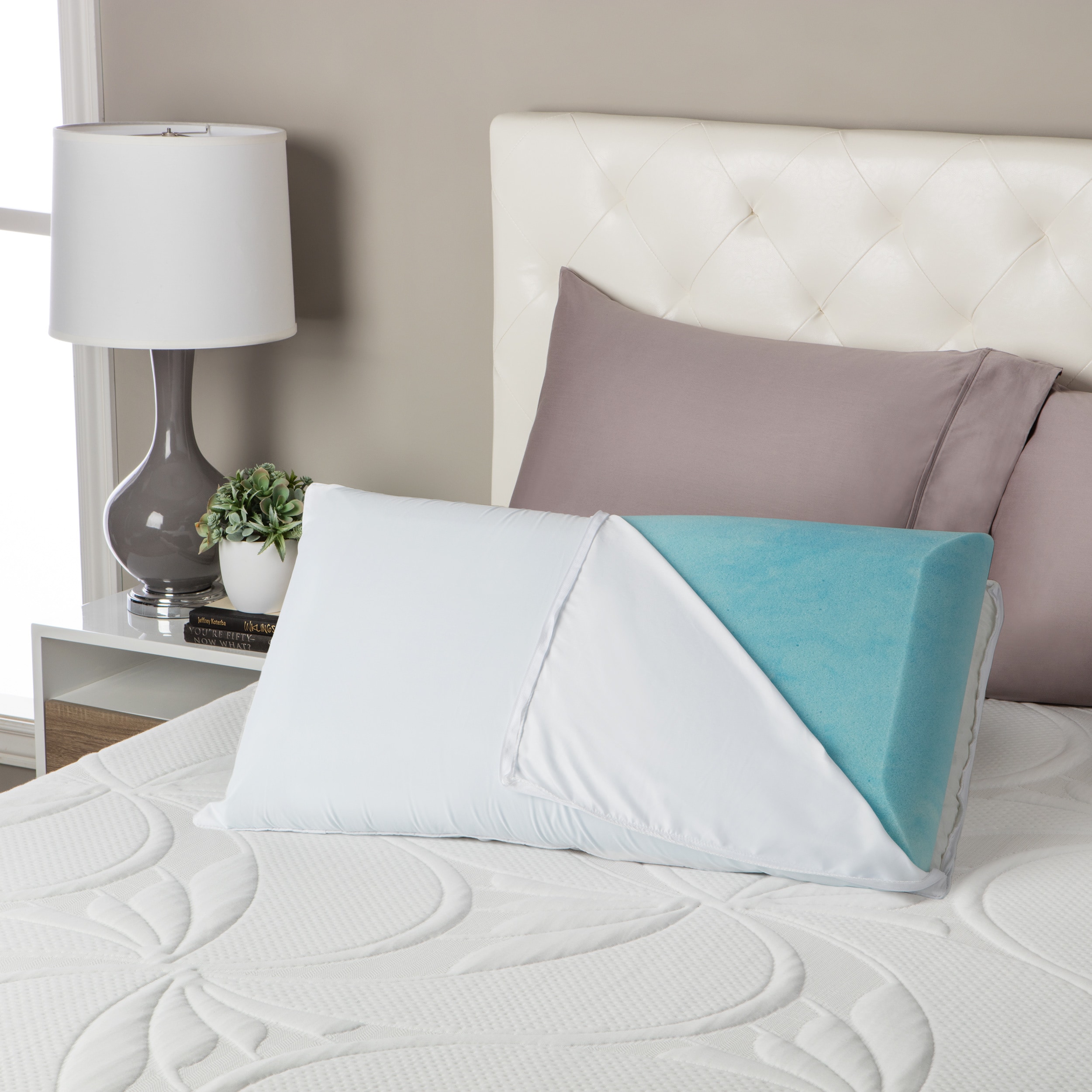 novaform evencor gelplus memory foam pillow