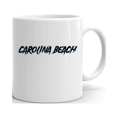 

Carolina Beach Slasher Style Ceramic Dishwasher And Microwave Safe Mug