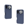thumbnail image 3 of Allytechgroup iPhone 16 Plus Case with Sliding Camera Lens Protector, Shockproof Full Body Protective Anti-Slip Card Holder Wallet Phone Case for Apple iPhone 16 Plus, Blue, 3 of 6