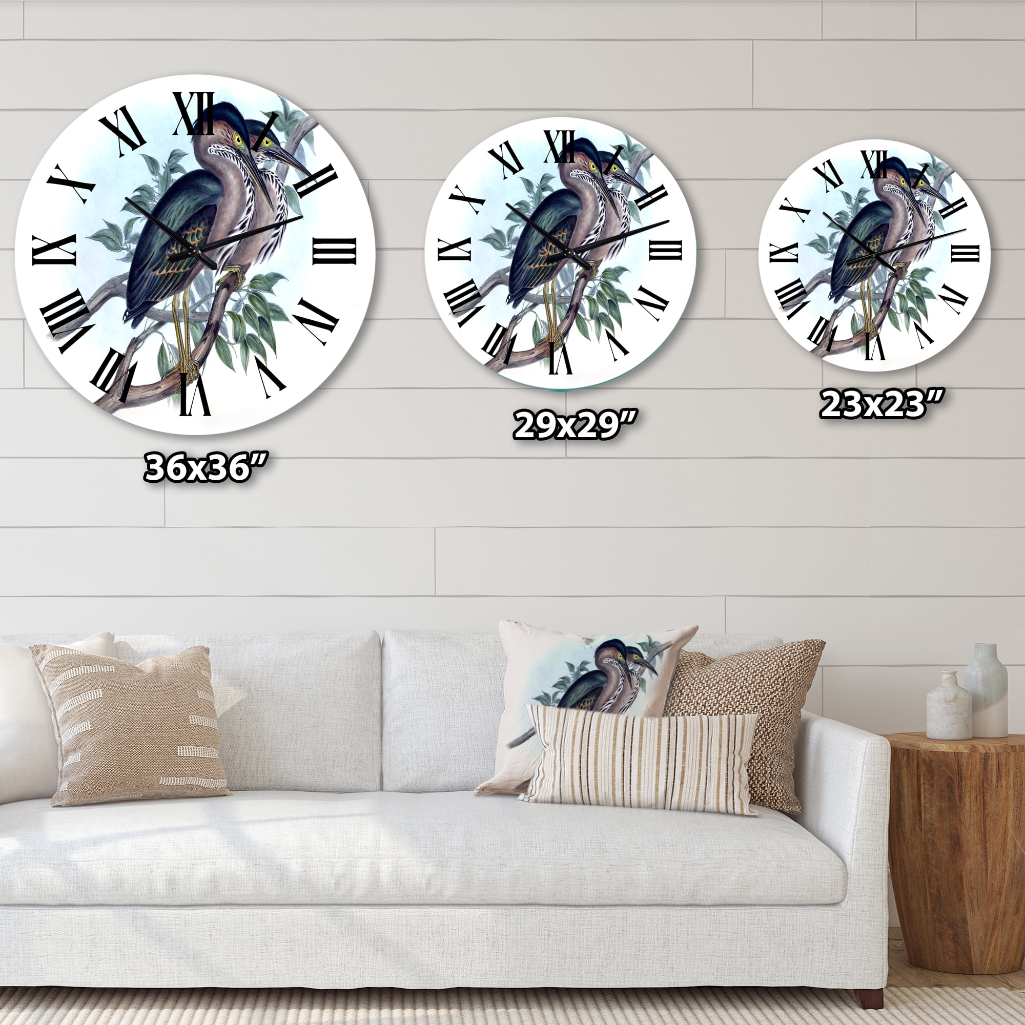 Designart 1 in Traditional Wall Clock