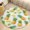 style-5, variant on Lunarable Pineapple Floral Medallion Round Rug - Small Round Area Rug, Soft Non-Slip Machine Washable Bedroom Mat Indoor Accent Entry Carpet for Office Desk Dorm Hallway