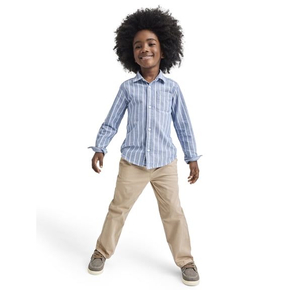 The Children's Place Baby & Toddler Boys Straight Fit Pull On Chino Pants, Sizes 6M-5T